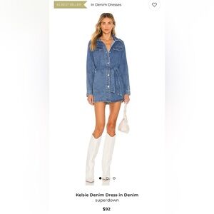 superdown Blue Denim Dress